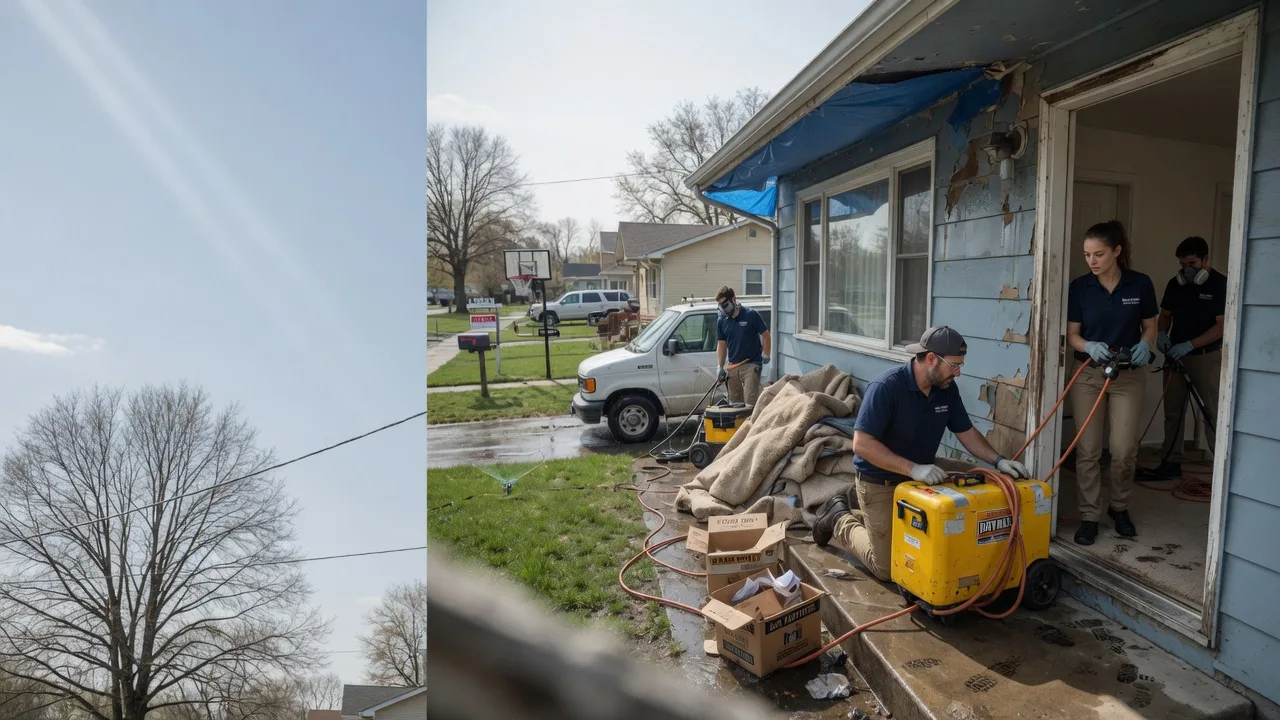 Basement Flood Cleanup in Sandia, TX near me